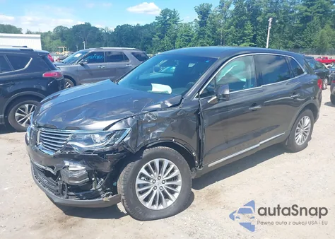 2018 Lincoln Mkx Select z USA, uszkodzony, nr VIN 2LMPJ8KR8JBL11441